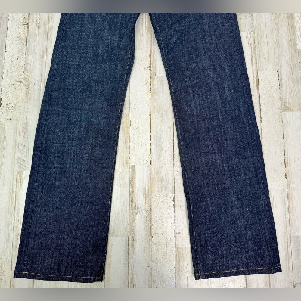 John Varvatos USA Regular Blue Low Rise Mens Bootcut Cotton Jeans 28(28x31) NWOT - Picture 3 of 11